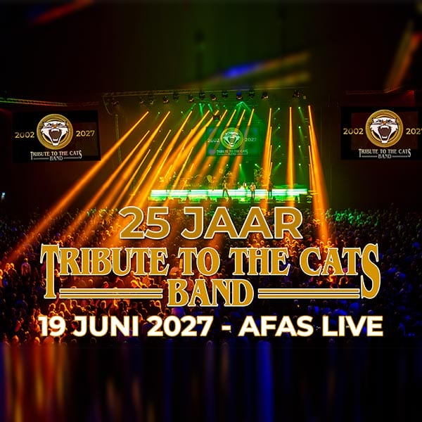 25-Jarig jubileum Tribute to the Cats band!